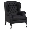 Charrell - FAUTEUIL WELLINGTON WITH BUTTONS - 83 X 90 - H 107 CM (image 1)