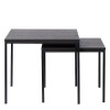 Charrell - SIDE TABLE DUO - 50X50H45/43X43H38 CM (image 1)
