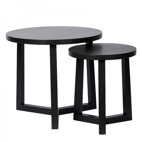 Charrell - SIDE TABLE CLOUD S/2 - 60/40 X 60/40 H 53/46 CM (image 1)