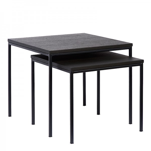 Charrell - SIDE TABLE DUO - 50X50H45/43X43H38 CM (image 3)